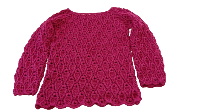 Pull en Tricot à Feuille Rouge : Élégance et Confort pour l’Hiver